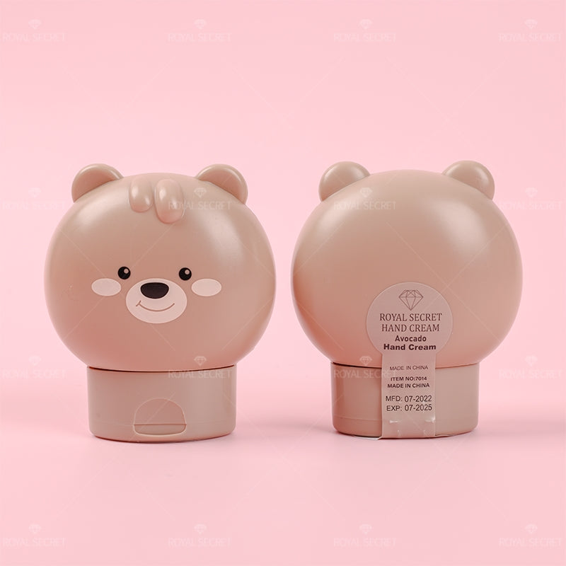 3 piezas Royal Secret Crema De Manos Con Forma De Animal De Dibujos Animados Crema De Manos Hidratante (Personalizado)