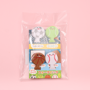 8 Piezas Tenedor De Fruta De Dibujos Animados Palillos De Dientes Para Ni?os Tenedores De Resina Reutilizable (Personalizado)