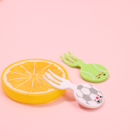 8 Piezas Tenedor De Fruta De Dibujos Animados Palillos De Dientes Para Ni?os Tenedores De Resina Reutilizable (Personalizado)
