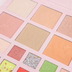 Royal Secret 89 Colores Serie Princesa Paleta De Sombras De Ojos Con Espejo（Mayoreo）