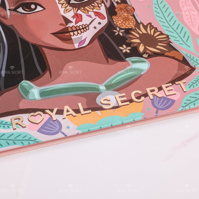 Royal Secret 89 Colores Serie Princesa Paleta De Sombras De Ojos Con Espejo（Mayoreo）