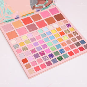 Royal Secret 89 Colores Serie Princesa Paleta De Sombras De Ojos Con Espejo（Mayoreo）