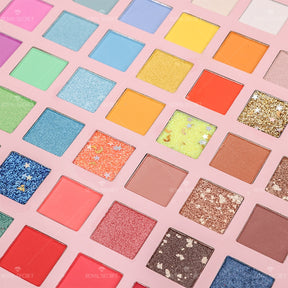 Royal Secret 89 Colores Serie Princesa Paleta De Sombras De Ojos Con Espejo（Mayoreo）