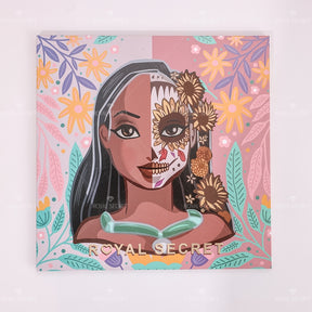 Royal Secret 89 Colores Serie Princesa Paleta De Sombras De Ojos Con Espejo（Mayoreo）