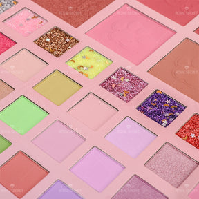 Royal Secret 89 Colores Serie Princesa Paleta De Sombras De Ojos Con Espejo（Mayoreo）