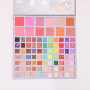 Royal Secret 89 Colores Serie Princesa Paleta De Sombras De Ojos Con Espejo（Mayoreo）