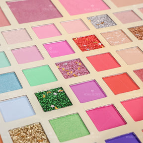 Royal Secret 89 Colores Serie Princesa Paleta De Sombras De Ojos Con Espejo（Mayoreo）