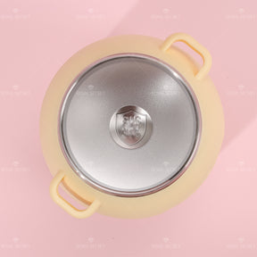 780ML Taza Termo de gran capacidad para ni?os, taza de agua termo con gran barriga de animales de dibujos animados (Personalizado)