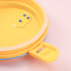 Lindo Caja De Almuerzo De Dibujos Animados Fiambrera De Comida De 2 Niveles Lunch Box Ni?o Portátil Lonchera(Personalizado)