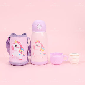 500 ML Ni?os Dibujos Animados Animal Thermos Cup Acero Inoxidable Botella De Agua (Personalizado)