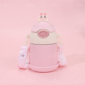 500 ML Ni?os Dibujos Animados Animal Thermos Cup Acero Inoxidable Botella De Agua (Personalizado)