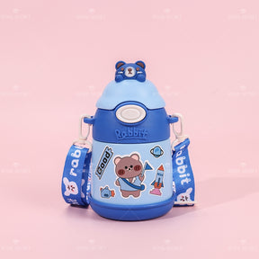 500 ML Ni?os Dibujos Animados Animal Thermos Cup Acero Inoxidable Botella De Agua (Personalizado)