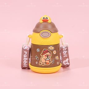 500 ML Ni?os Dibujos Animados Animal Thermos Cup Acero Inoxidable Botella De Agua (Personalizado)