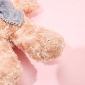 Arco bolso de peluche de forma de oso lindo mu?eca de dibujos animados una bolsa de hombro（Mayoreo）