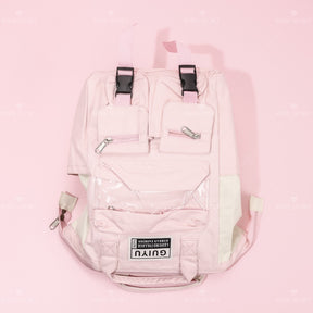 Mochila escolar set de 5 piezas Mochila de estudiante de color sólido (Personalizado)