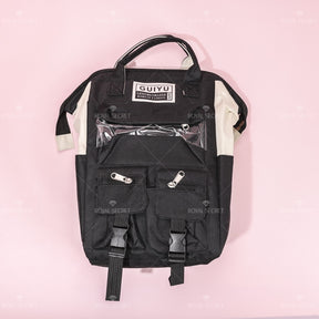 Mochila escolar set de 5 piezas Mochila de estudiante de color sólido (Personalizado)