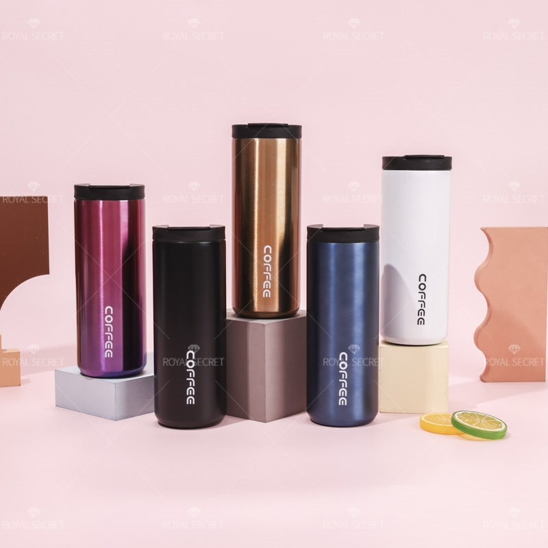 550ML Tazas de Acero Inoxidable Para Cafe Rectas Tazas de Agua de Moda (Personalizado)