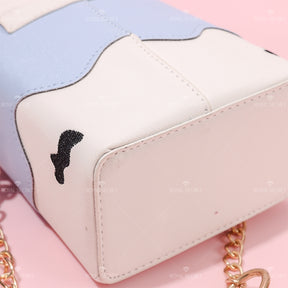 Biberón forma bolsa de hombro Se?ora Bolsa de mensajero lindo bolsa de moda（Mayoreo）