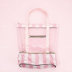 Portátil de gran capacidad portátil viaje Kit de tocador transparente waterproof bolso de cosméticos（Mayoreo）