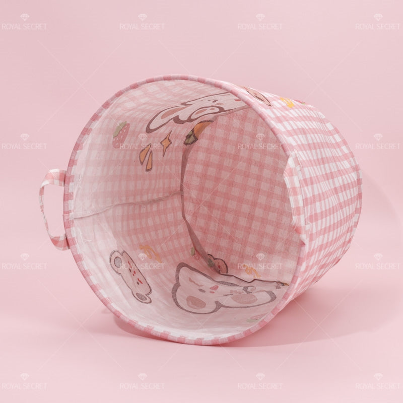 Dibujos Animados Animal Patrón Portátil Plegable Cesta De Lavandería (Personalizado)