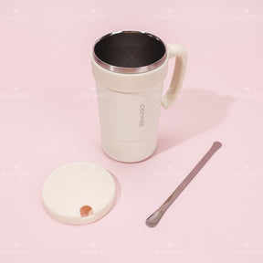 580ML Tazas de Acero Inoxidable Para Cafe de Color Sólido Taza de Agua de Moda (Personalizado)