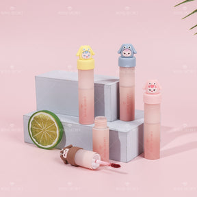 Brillo labial hidratante mate con dibujos animados (Personalizado)