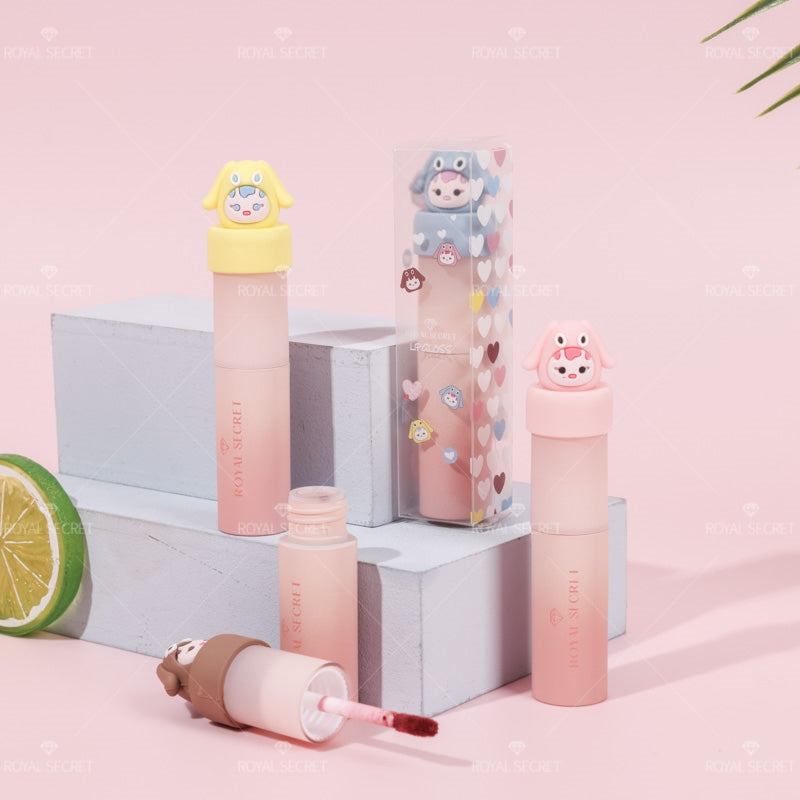 Brillo labial hidratante mate con dibujos animados (Personalizado)