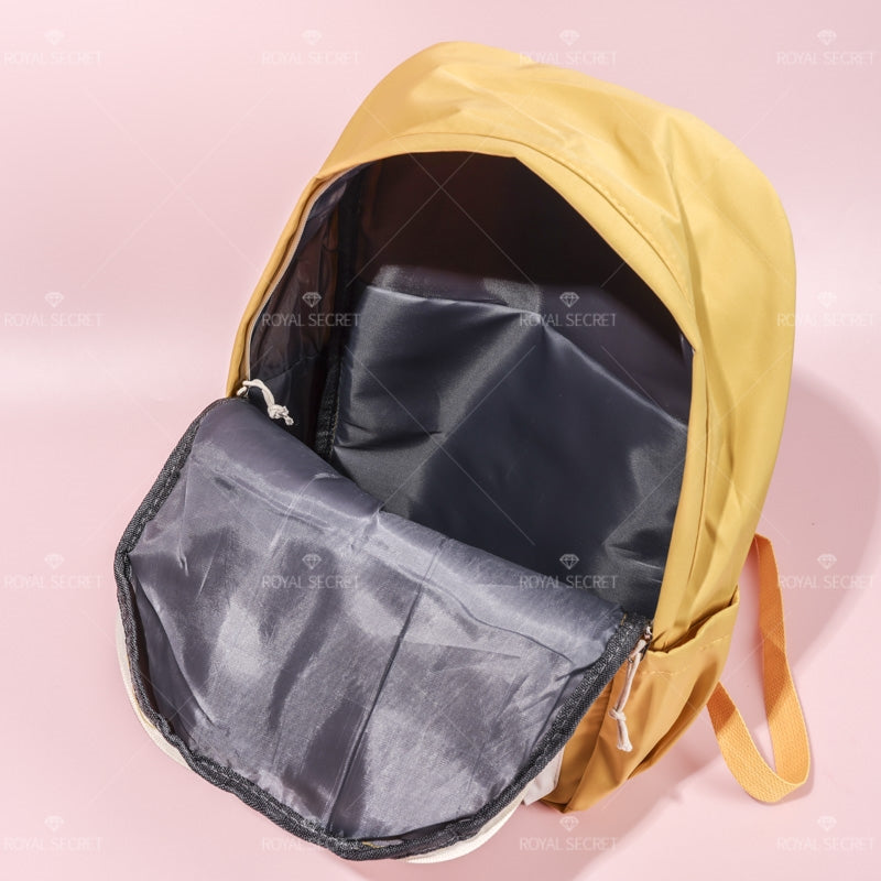Mochila de estudiante de gran capacidad bear doll backpack (Personalizado)