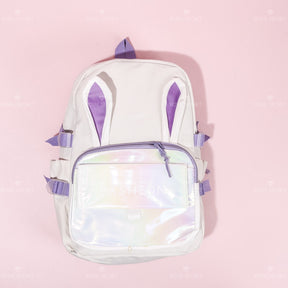 Mochila de estudiante de gran capacidad Mochila en forma de conejo backpack（Mayoreo）