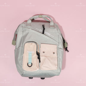 Mochila de gran capacidad para estudiantes Patchwork mochila (Personalizado)