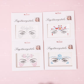 4 pcs Eye patch broca decorativa acrílico diamante stickers (Personalizado)