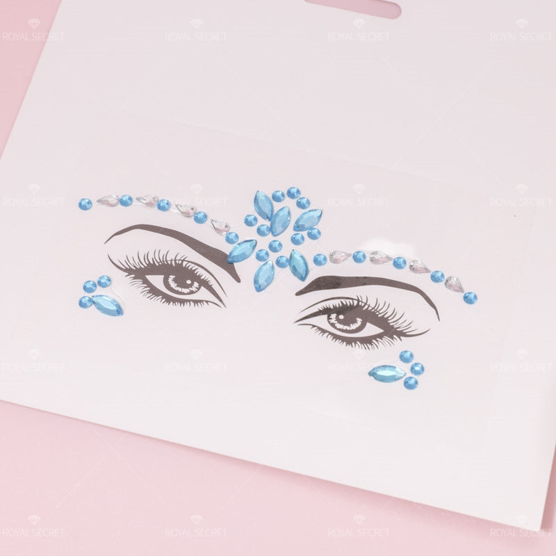 4 pcs Eye patch broca decorativa acrílico diamante stickers (Personalizado)