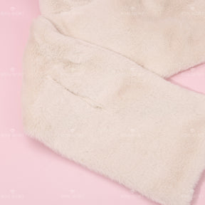 Sombrero térmico de peluche para mujeres Adorable cartoon scarf sombrero (Personalizado)