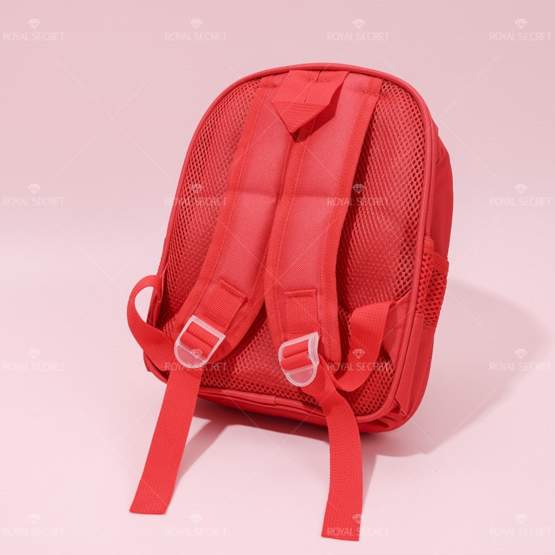 Mochila de estudiante de gran capacidad patchwork mochila de coche de dibujos animados (Personalizado)