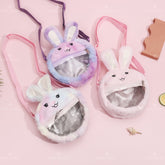 Bolsa de peluche linda Conejo de dibujos animados una bolsa de hombro (Personalizado)