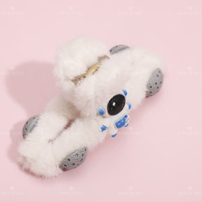 4 pcs Peluche accesorios de pelo cartoon hairpin (Personalizado)