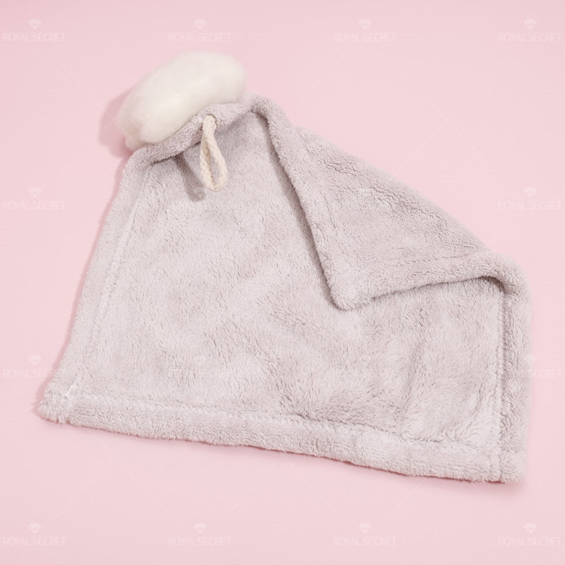 Lindo coral fleece toalla de lavado de manos de nubes Pa?uelo cuadrado de secado rápido (Personalizado)