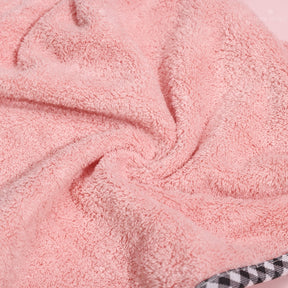 Lindo coral fleece toalla de lavado de manos Pa?uelo cuadrado de secado rápido(Personalizado)