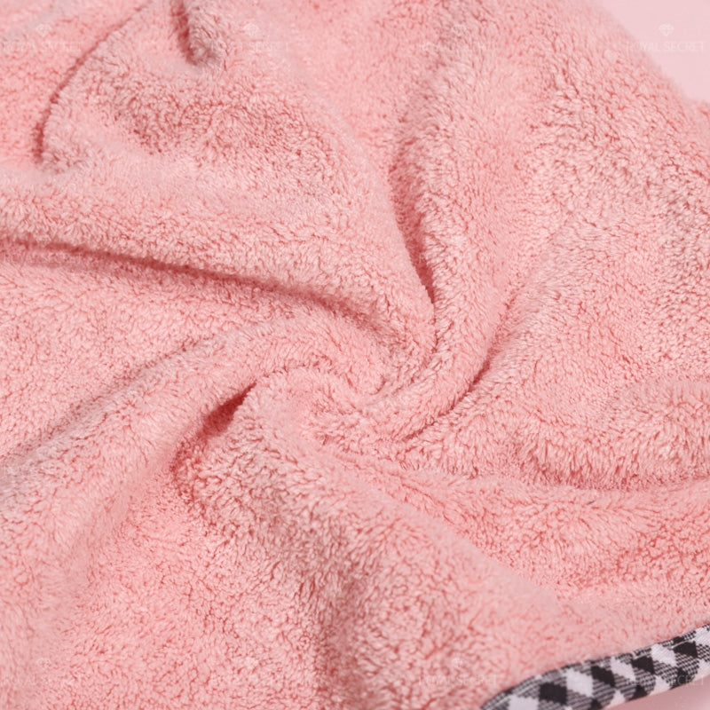 Lindo coral fleece toalla de lavado de manos Pa?uelo cuadrado de secado rápido(Personalizado)